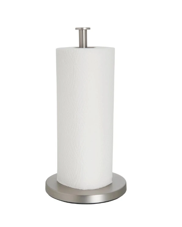  Suport Rola Hârtie Brio Metalic 15×32,5 cm  